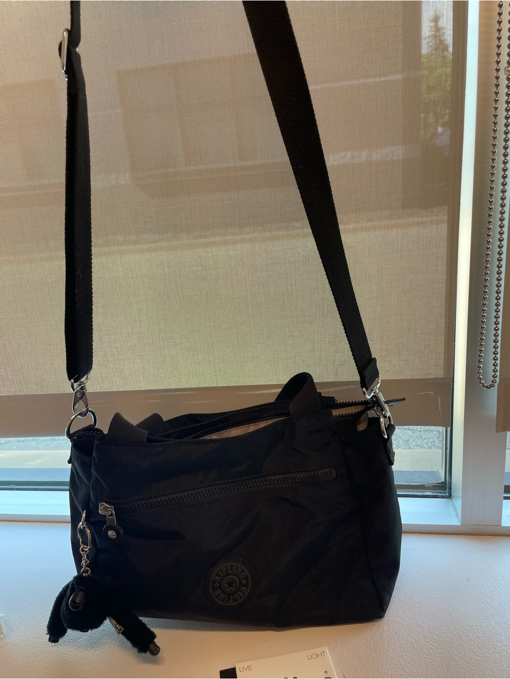 Kipling Black Shoulder Tote and wallet - Picture 7 of 12